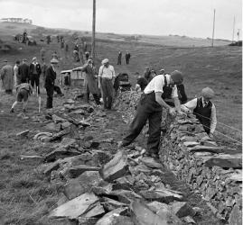 dry stone walling